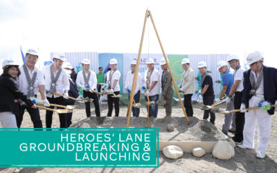 Heroes Lane Groundbreaking & Launching
